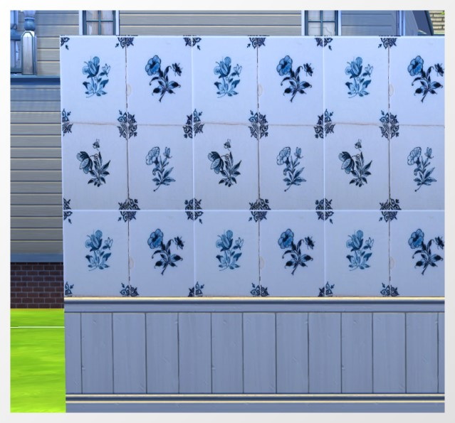 Sims 4 3 walls by Oldbox at All 4 Sims
