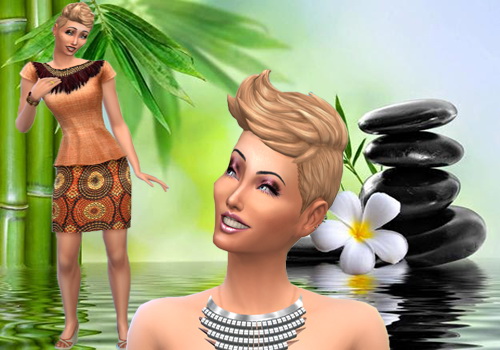 Sims 4 Lupita Irizarry at Trudie55