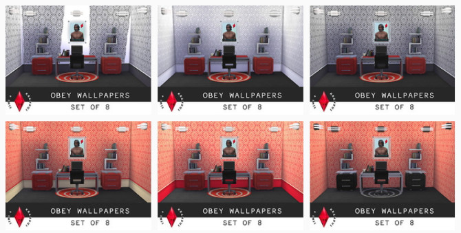 Sims 4 6 Obey wallpapers at Sims 4 Krampus