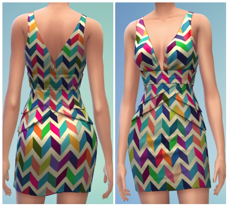 Sims 4 6 Formal Dress Recolors at The Simsperience