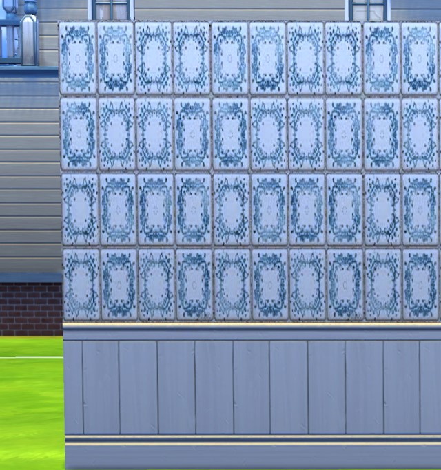 Sims 4 3 walls by Oldbox at All 4 Sims