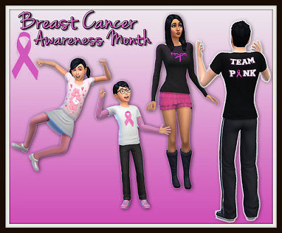 Breast Cancer Awareness Set 2 by ERae013 at Adventures in Geekiness