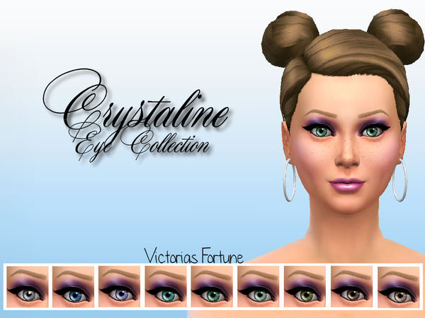 Sims 4 Victorias Crystaline Eye Collection by Fortunecookie1 at TSR