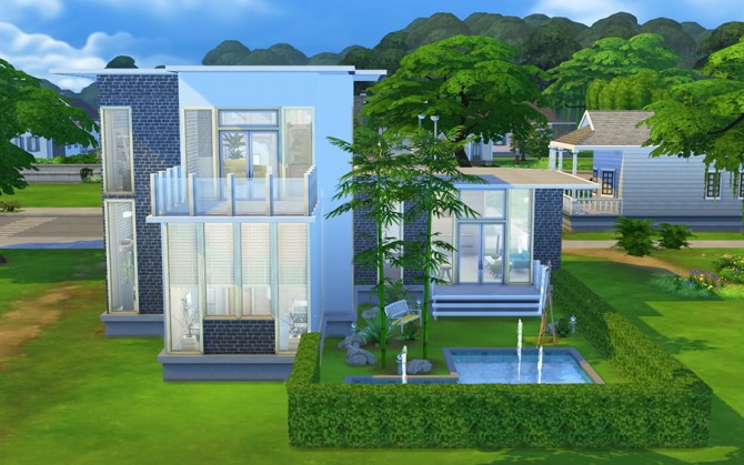 Sims 4 Artists House by Rany Randolff at ihelensims