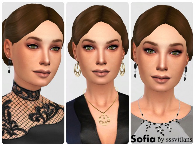 Sims 4 Sofia Vilmont by Svitlans at Ladesire