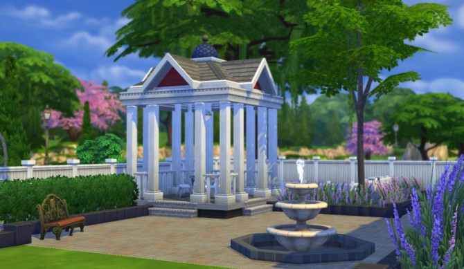 Sims 4 Vermilion Colonial House by Peacemaker IC at Simsational Designs