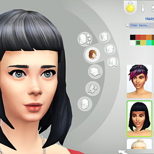 Shuri hair by Nightcrawler at TSR » Sims 4 Updates