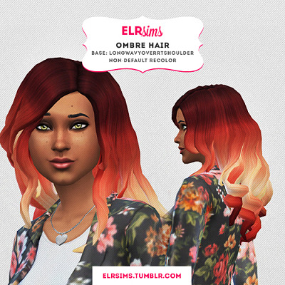 OMBRE HAIR #2 at ELRsims
