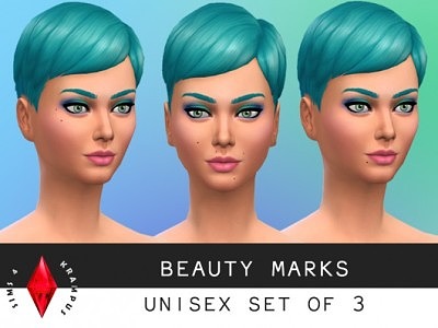 Beauty mark set at Sims 4 Krampus