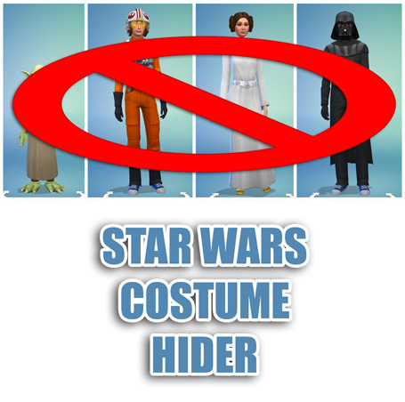 Sims 4 Star Wars Costume Hider by Menaceman44 at Mod The Sims