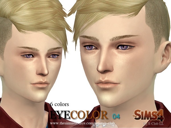 LL eyecolors 04 by S-Club at TSR » Sims 4 Updates