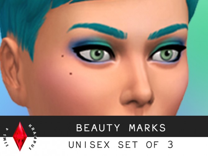 Sims 4 Beauty mark set at Sims 4 Krampus