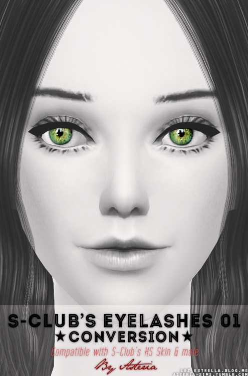 Sims 4 S Clubs eyelashes 01 conversion at Estrella Brillante