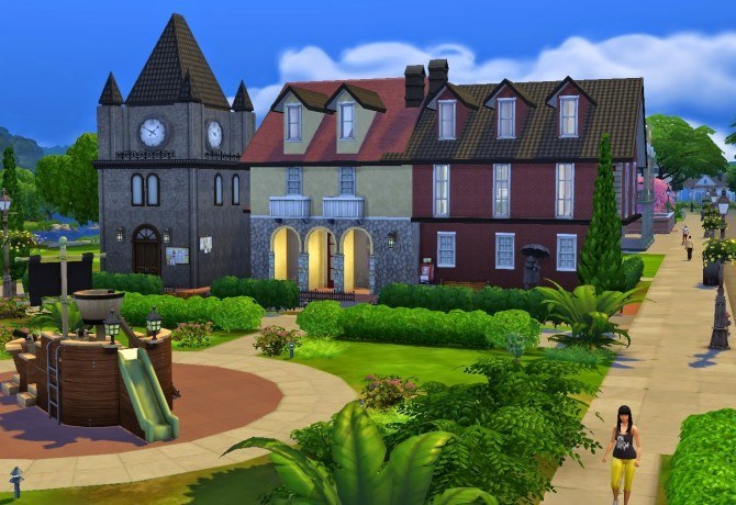Sims 4 Old house apartments at Architectural tricks from Dalila