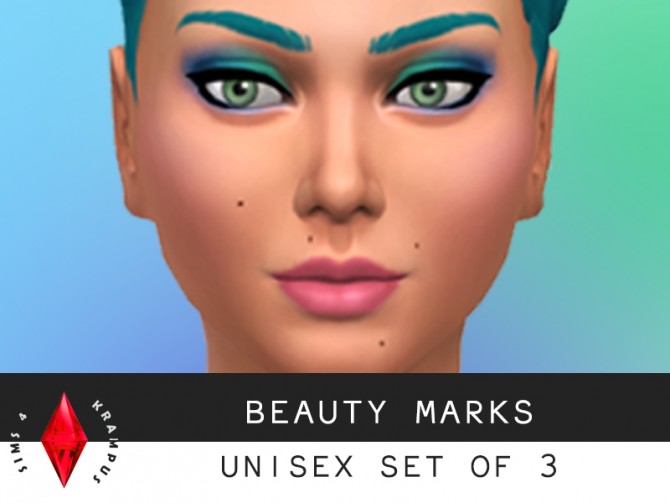 Sims 4 Beauty mark set at Sims 4 Krampus