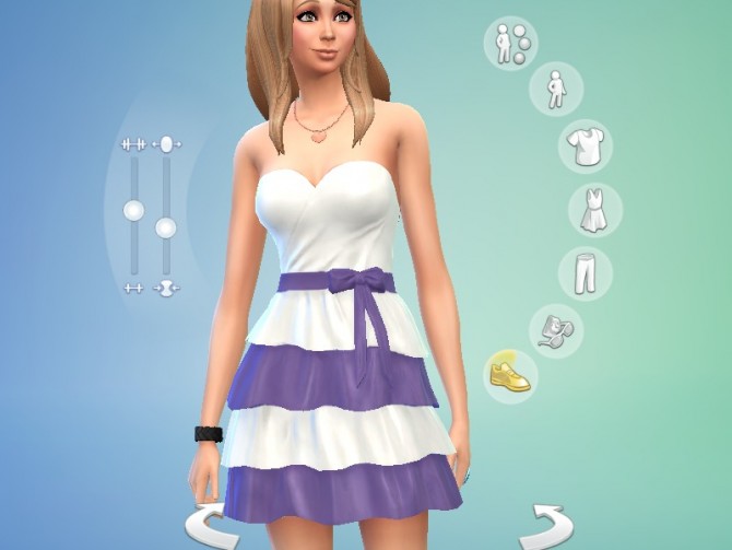Sims 4 MLP Coloured Dresses by Meline at Mod The Sims