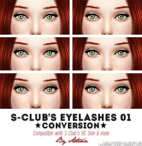 Sims 4 S Clubs eyelashes 01 conversion at Estrella Brillante