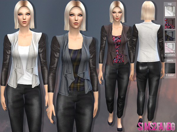 Sims 4 Female fall set 07 by sims2fanbg at TSR