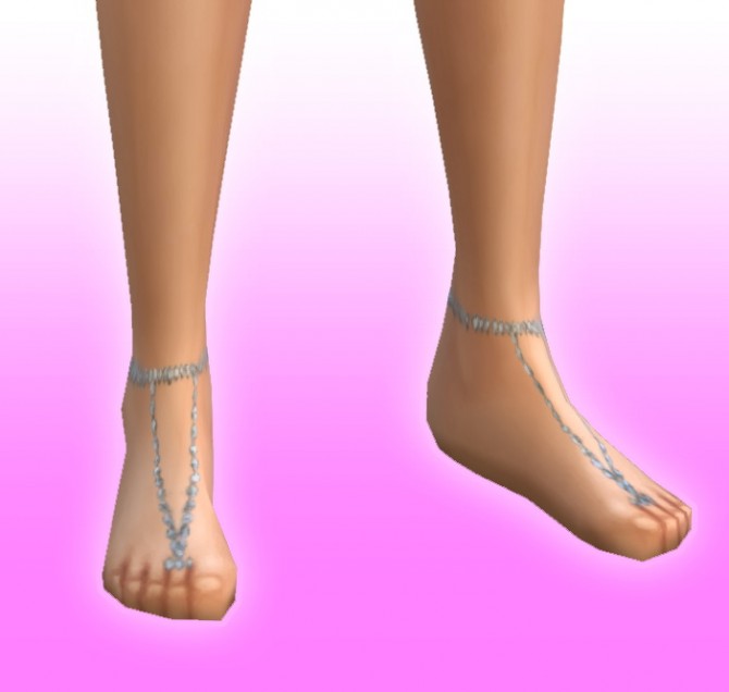 Sims 4 Foot Jewelry by ERae013 at Adventures in Geekiness