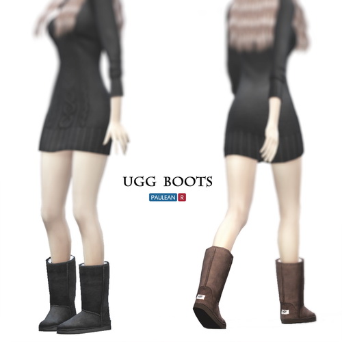Sims 4 UGG Boots at Paulean R