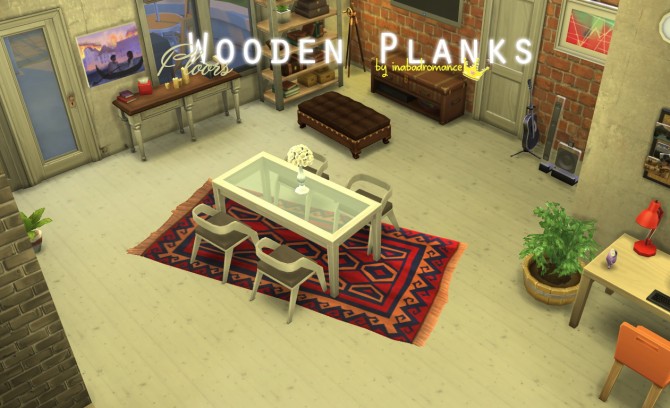 Sims 4 Wooden planks at In a bad Romance