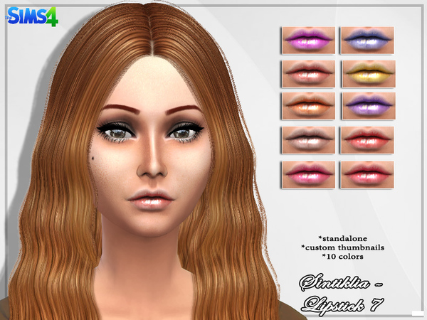 Sims 4 Lipstick 7 by Sintiklia at TSR