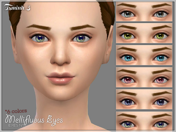 Sims 4 Melliflous Eyes by tsminh 3 at TSR