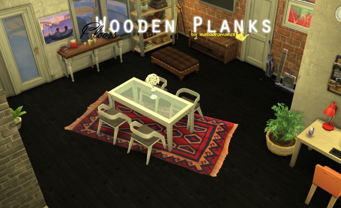 Sims 4 Wooden planks at In a bad Romance