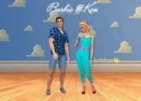 Barbie & Ken Halloween costumes at In a bad Romance