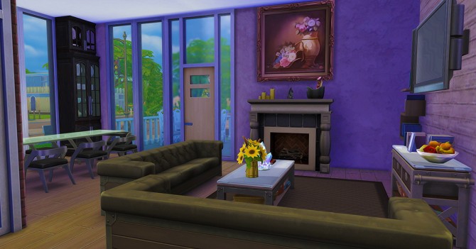 Sims 4 Riverside Shore house at Seventhecho