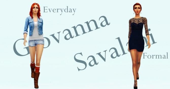 Sims 4 Giovanna Savalani by Mama J at Simtech Sims4