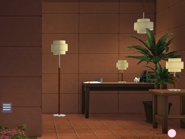 Sims 4 Source Lamp Set by DOT at TSR