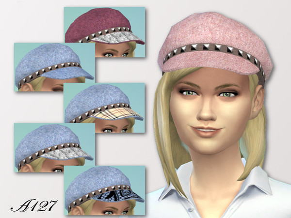 Sims 4 Visor Hat by altea127 at TSR