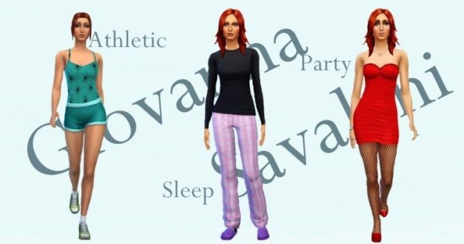Sims 4 Giovanna Savalani by Mama J at Simtech Sims4