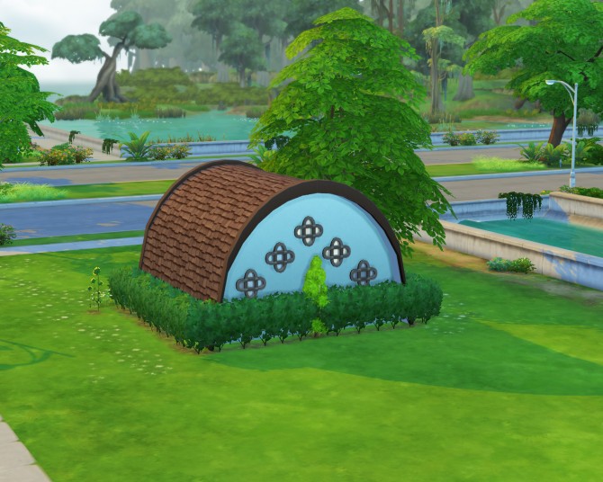 Sims 4 Bunny house [starter] by indigoskycaller at Mod The Sims