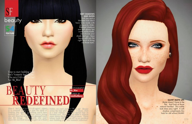 Sims 4 SF Magazine issue 27 – Something Wicked
