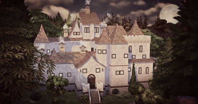 Sims 4 Draculas Bran Castle at Studio Sims Creation