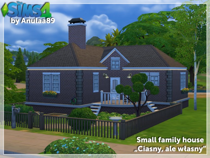 Sims 4 Tight, but their own family house at Anulaa89 Creations