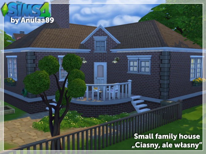 Sims 4 Tight, but their own family house at Anulaa89 Creations