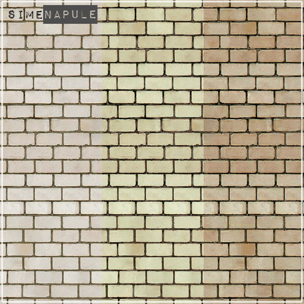 Sims 4 3 Light brick walls at Simenapule