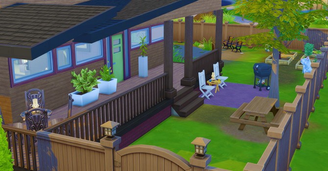 Sims 4 Holbrook Oasis house at Seventhecho