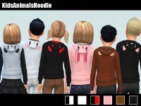 Kids Animal Hoodie by Kronronko at TSR