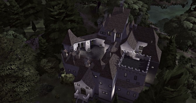 Sims 4 Draculas Bran Castle at Studio Sims Creation