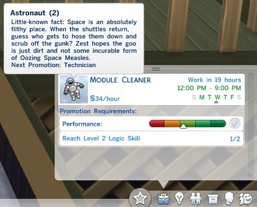 Sims 4 Only Skills Needed For Work by ReubenHood at Mod The Sims