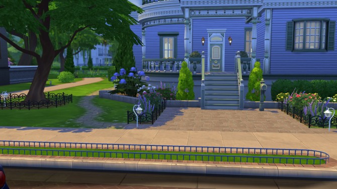 Sims 4 Lilac Lane home at Simply Ruthless