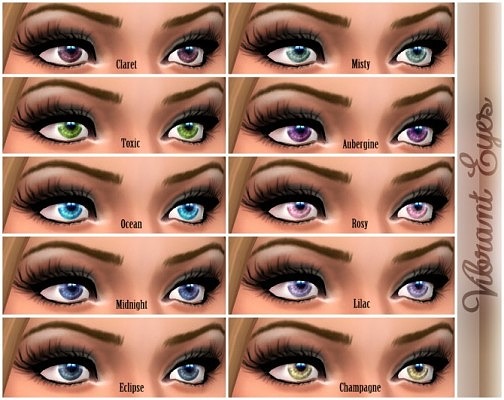 Vibrant Eyes by Shady at Mod The Sims » Sims 4 Updates