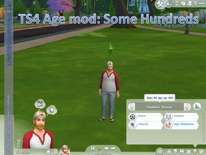 Sims 4 TS4 New Aging Mod: Some Hundreds by lientebollemeis at Mod The Sims
