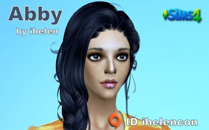 Sims 4 Abby by ihelen at ihelensims