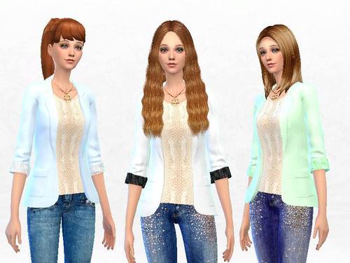 Sims 4 TS4 Clothing Colllection at Sakura