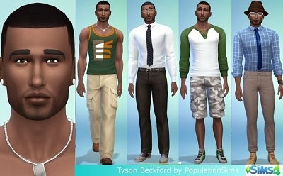 Tyson Beckford by PopulationSims at Sims 4 Caliente